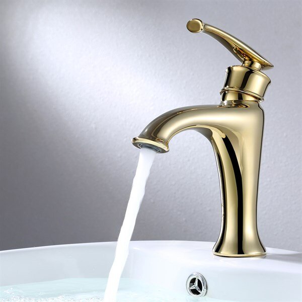 Altın Lavabo Bataryası FM-1112  - 3