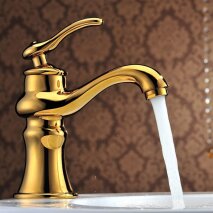 Altın Lavabo Bataryası FM-1212  - 2