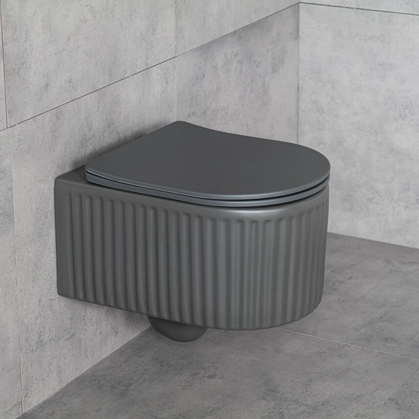 Asma Klozet Mat Füme ET-W1000MF - 4