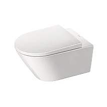 Duravit D-Neo Kanalsız Rimless Asma Klozet Yavaş Kapanır Kapak Dahil - 2