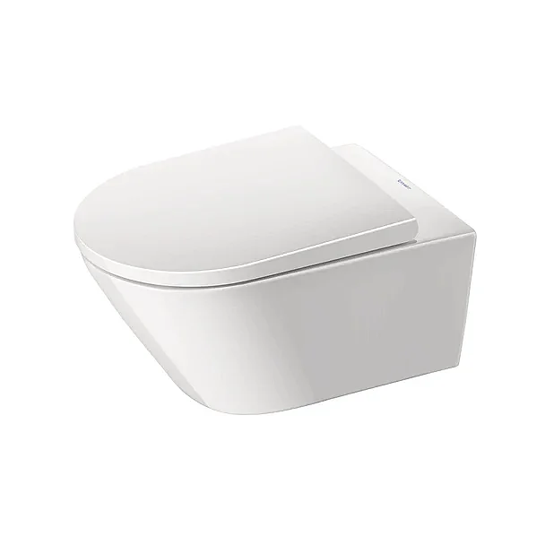 Duravit D-Neo Kanalsız Rimless Asma Klozet Yavaş Kapanır Kapak Dahil - 2