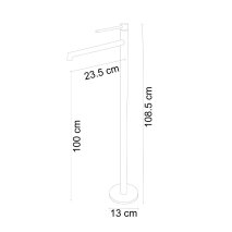 Krom Ayaklı Lavabo Bataryası FJ-9211  - 2