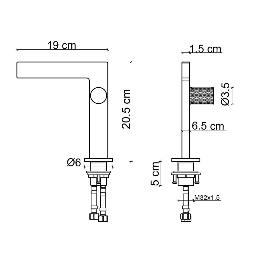 Krom Lavabo Bataryası FK-2011  - 2