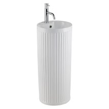 Mat Beyaz Monoblok Lavabo E-W310MB