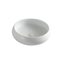 Mat Beyaz Tezgah Üstü Lavabo EY-4760MB 
