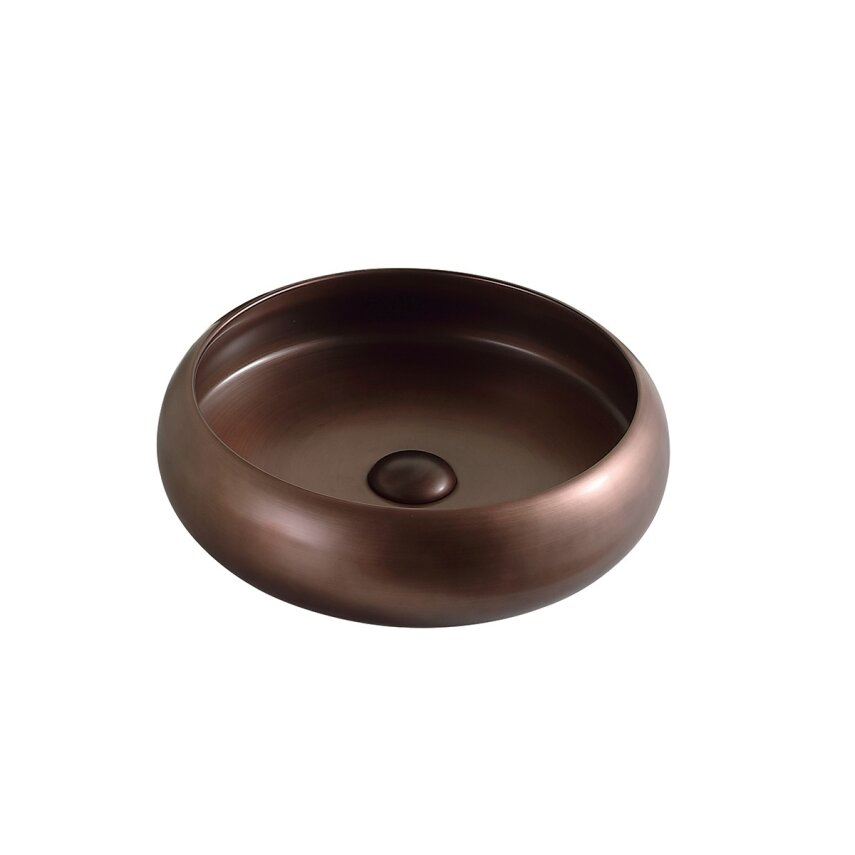  Mat Bordo Tezgah Üstü Lavabo EY-4760MC - 1