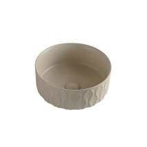 Mat Cappucino Tezgah Üstü Lavabo EY-4750MK 