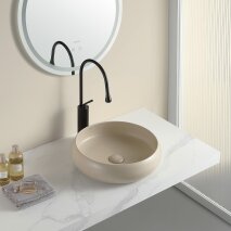 Mat Cappucino Tezgah Üstü Lavabo EY-4760MK  - 2
