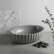 Mat Füme Tezgah Üstü Lavabo EY-4770MF 