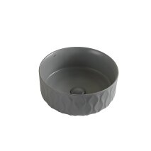 Mat Gri Tezgah Üstü Lavabo EY-4750MG 