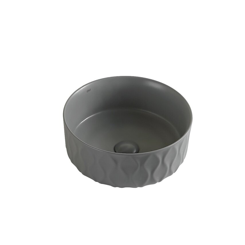 Mat Gri Tezgah Üstü Lavabo EY-4750MG  - 1