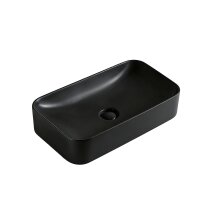 Mat Siyah Tezgah Üstü Lavabo EY-4730MS 
