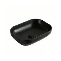 Mat Siyah Tezgah Üstü Lavabo EY-4740MS 