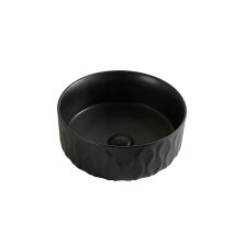 Mat Siyah Tezgah Üstü Lavabo EY-4750MS 