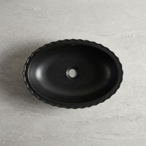 Mat Siyah Tezgah Üstü Lavabo EY-4770MS  - 3