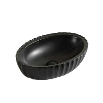 Mat Siyah Tezgah Üstü Lavabo EY-4770MS  - 5