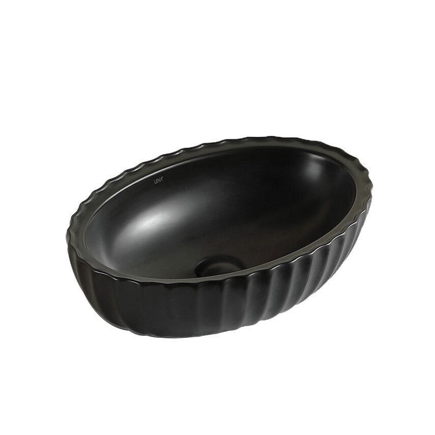 Mat Siyah Tezgah Üstü Lavabo EY-4770MS  - 5
