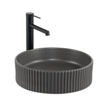 Tezgah Üstü Mat Füme Lavabo E-W1001MF 