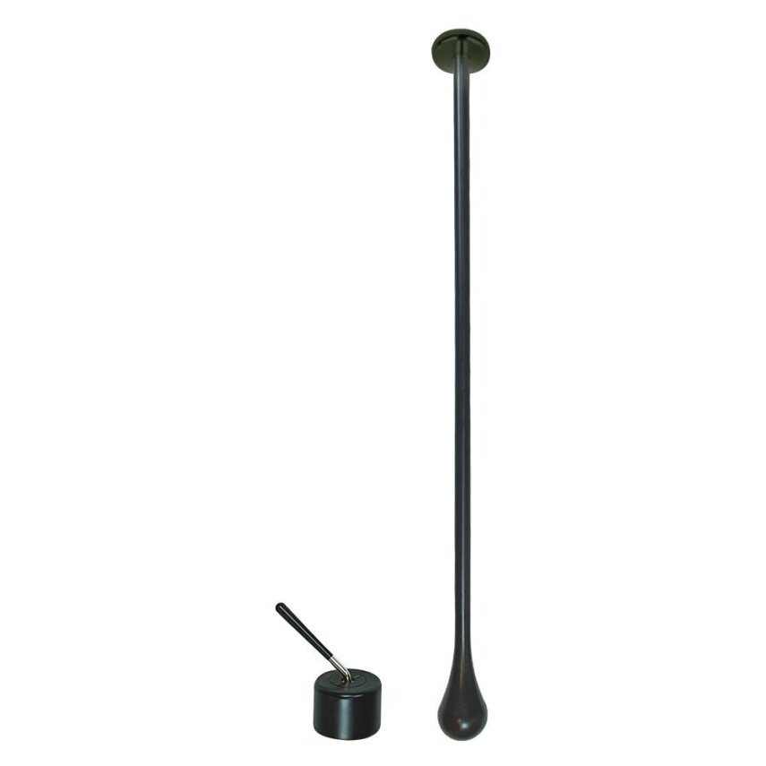 Minimal Mat siyah Tavandan Lavabo Bataryası - 2