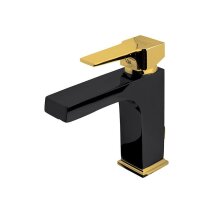 NEWARC Aqua Lavabo Bataryası - Siyah/Altın - 1