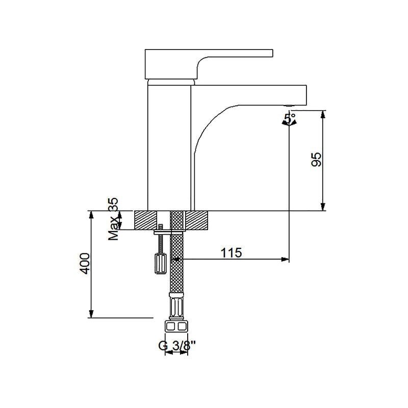 NEWARC - Master Lavabo Bataryası Krom 187521 - 2