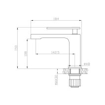 NEWARC Zeta Krom Lavabo Bataryası - 2