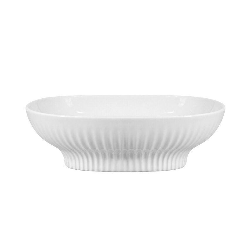 Parlak Beyaz Tezgah Üstü Lavabo EY-4821 - 2