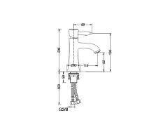 PENTA Bosphorus Lavabo Bataryası Bronz - 2