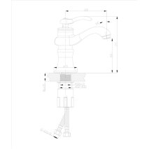Rose Lavabo Bataryası FM-1213  - 3