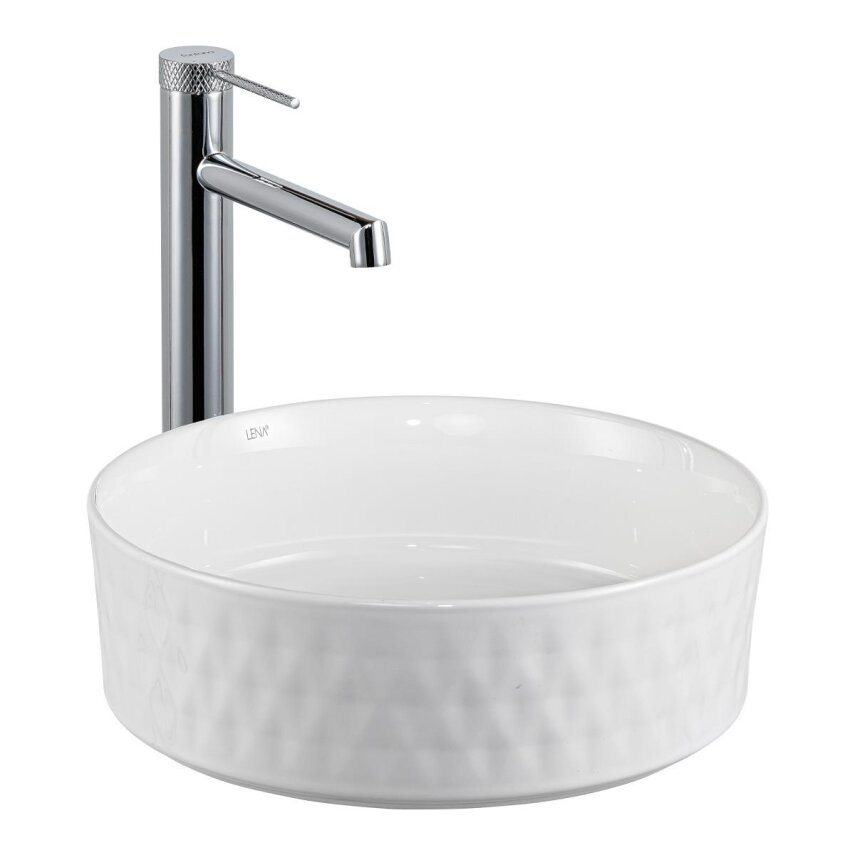 Tezgah Üstü Lavabo Beyaz E-W5001 - 1