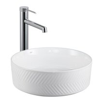  Tezgah Üstü Lavabo Beyaz E-W5002
