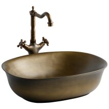 Tezgah Üstü Lavabo Bronz EH-4600BR 
