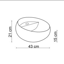 Tezgah Üstü Lavabo EH-4660S  - 3