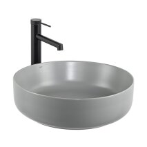 Tezgah Üstü Lavabo Mat Gri E-W1201MG 