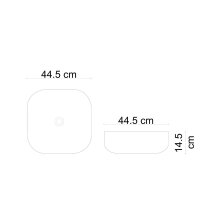 Tezgah Üstü Lavabo Mat Mavi E-W1203MM - 2