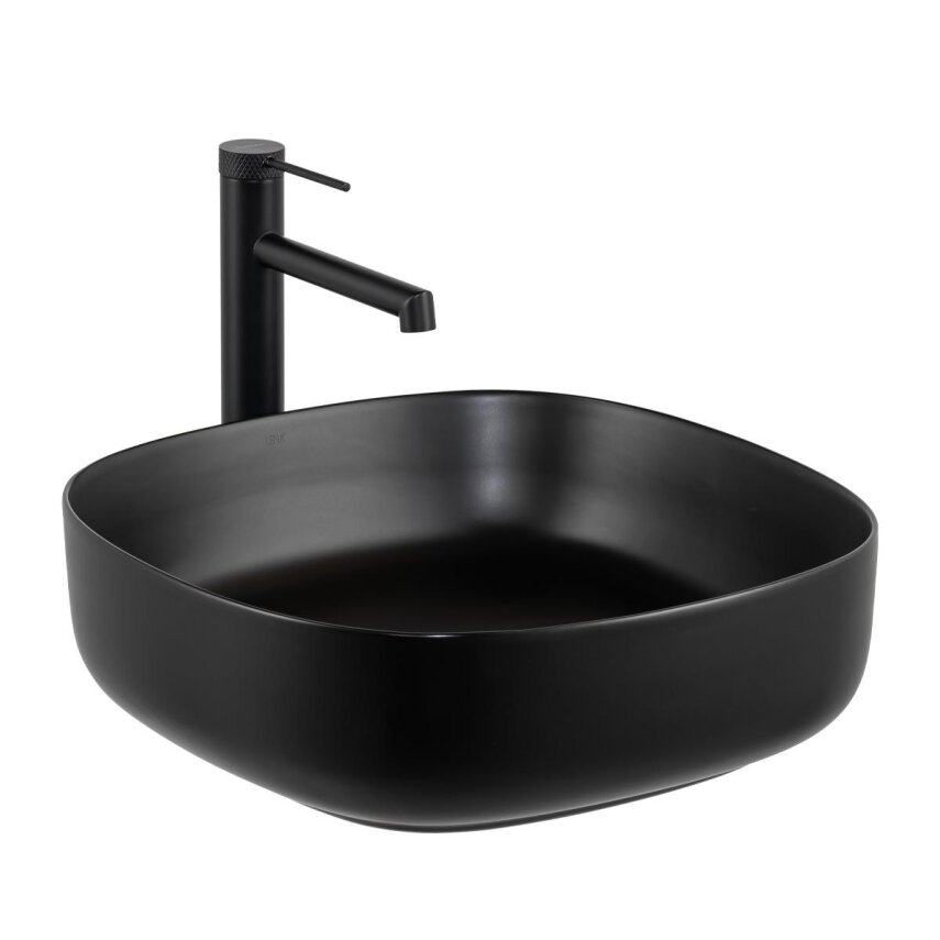 Tezgah Üstü Lavabo Mat Siyah E-W1203MS - 1