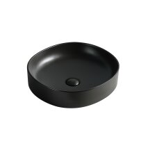 Tezgah Üstü Lavabo Mat Siyah EY-4711MS 