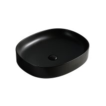 Tezgah Üstü Lavabo Mat Siyah EY-4712MS 