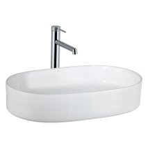  Tezgah Üstü Lavabo Parlak Beyaz E-W1202