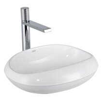 Tezgah Üstü Lavabo Parlak Beyaz EY-4710 