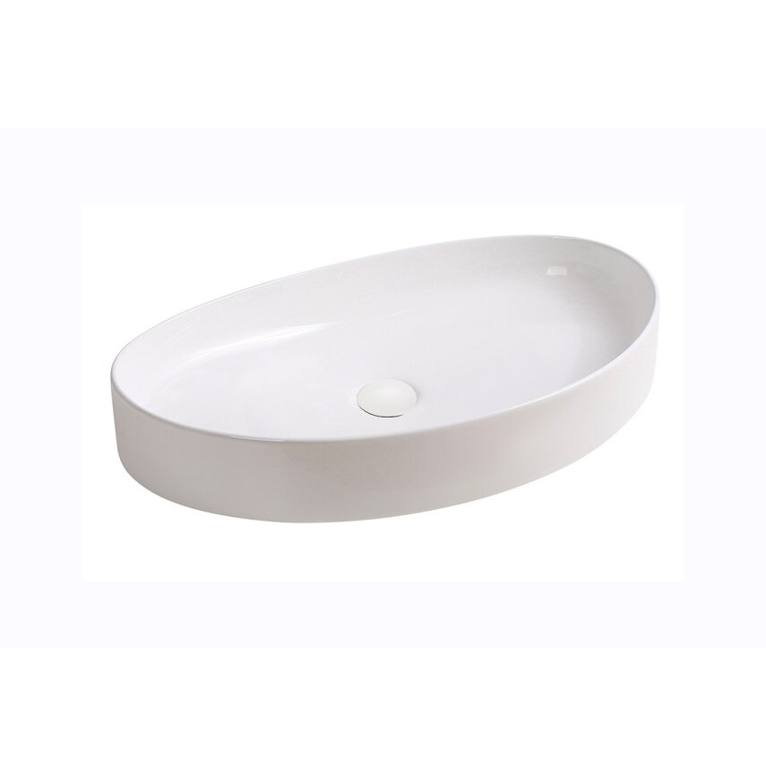 Tezgah Üstü Lavabo Parlak Beyaz EY-4714  - 1