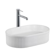 Tezgah Üstü Mat Beyaz Lavabo E-W1002MB 