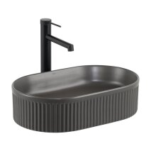 Tezgah Üstü Mat Füme Lavabo E-W1002MF