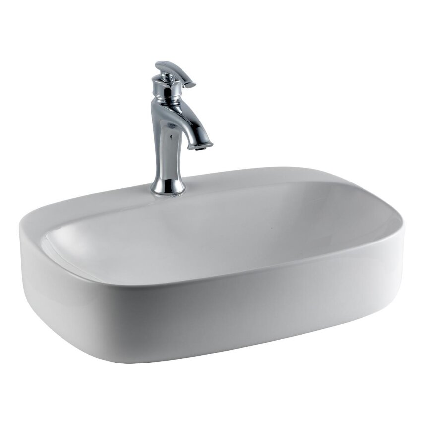Tezgah Üstü Porselen Lavabo E-2102 - 1