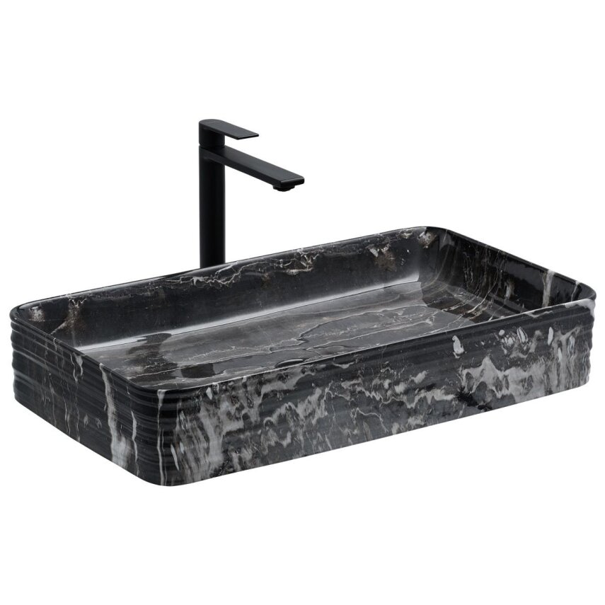Tezgah Üstü Porselen Lavabo E-2106M4 - 1
