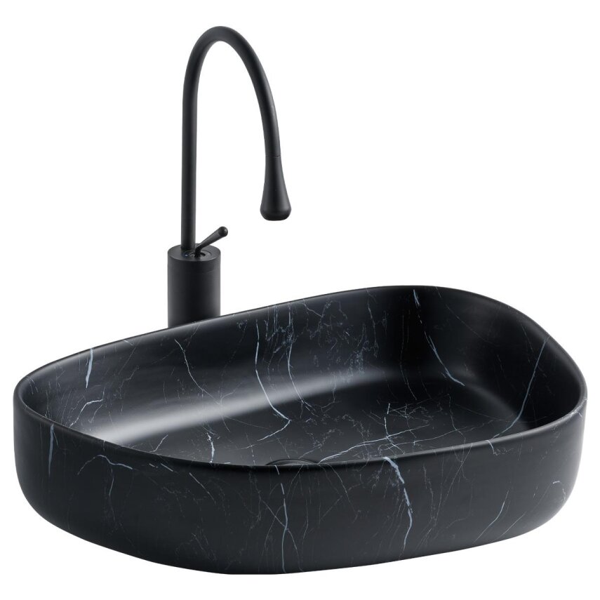 Tezgah Üstü Porselen Lavabo E-2107SM - 1