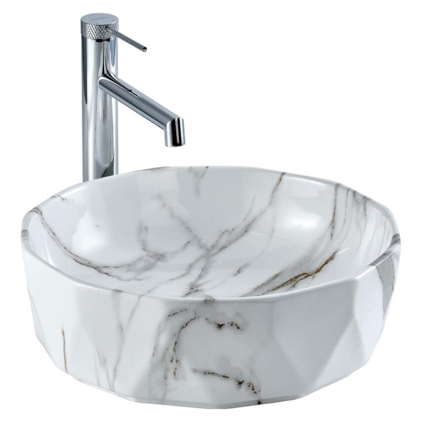 Tezgah Üstü Porselen Lavabo E-2110M1 - 1