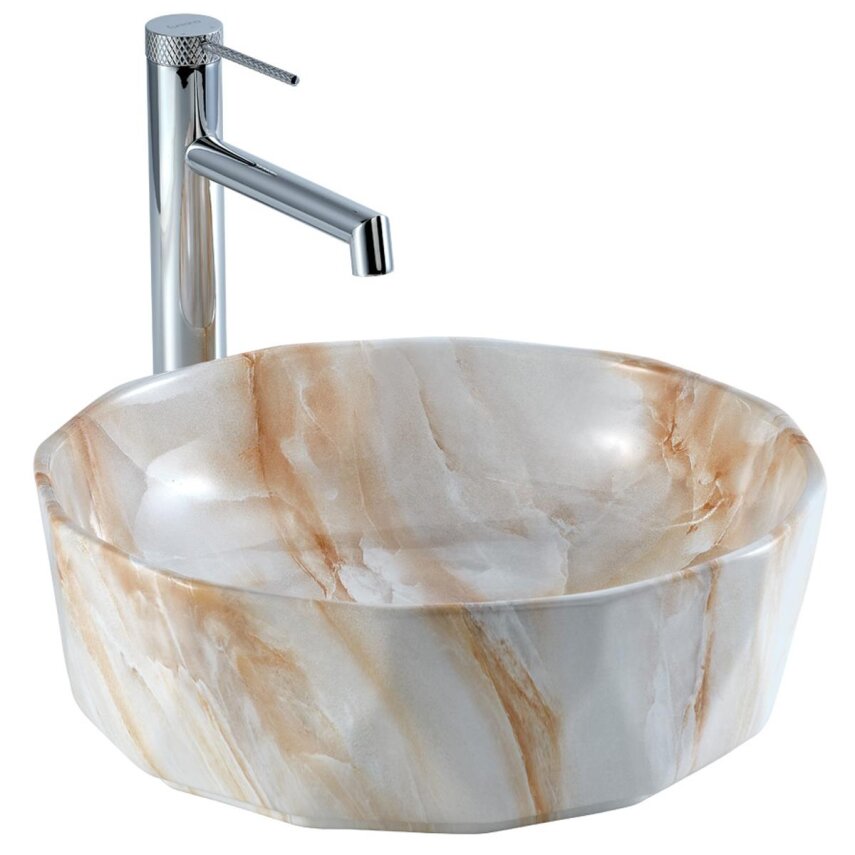 Tezgah Üstü Porselen Lavabo E-2110M2 - 1
