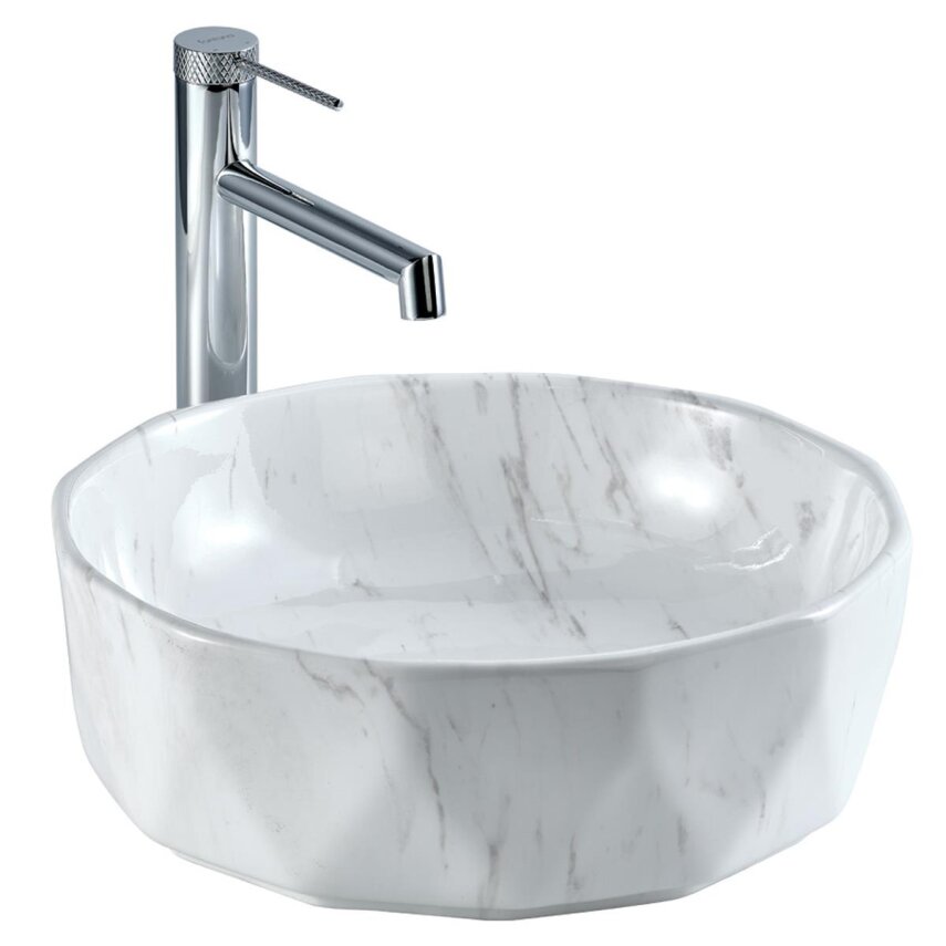 Tezgah Üstü Porselen Lavabo E-2110M3 - 1