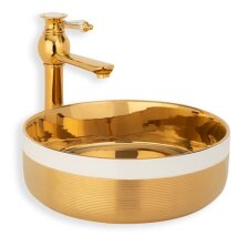 Tezgah Üstü Porselen Lavabo E-4000A 